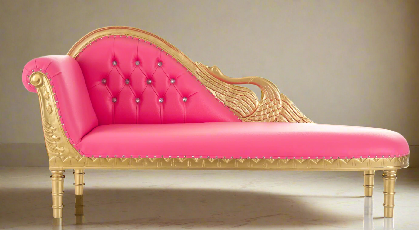 Royal Swan Chaise Lounge