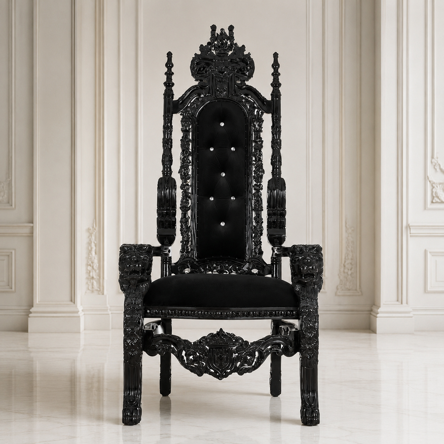 Silla del trono del león del rey David - Terciopelo