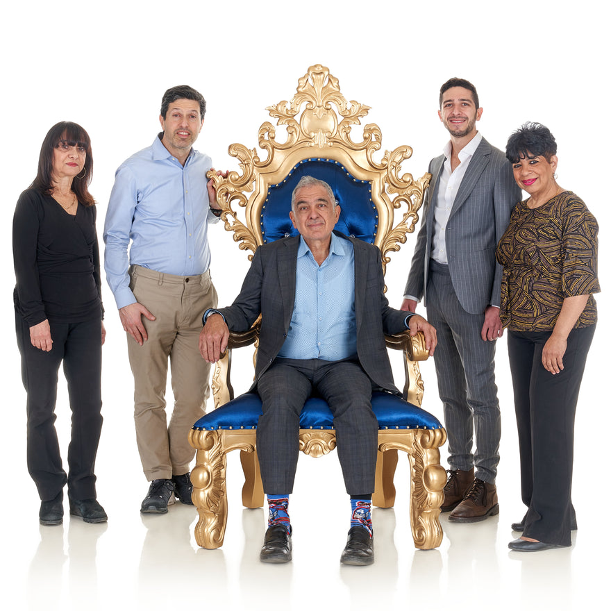 The Throne Kingdom team at our Brooklyn showroom