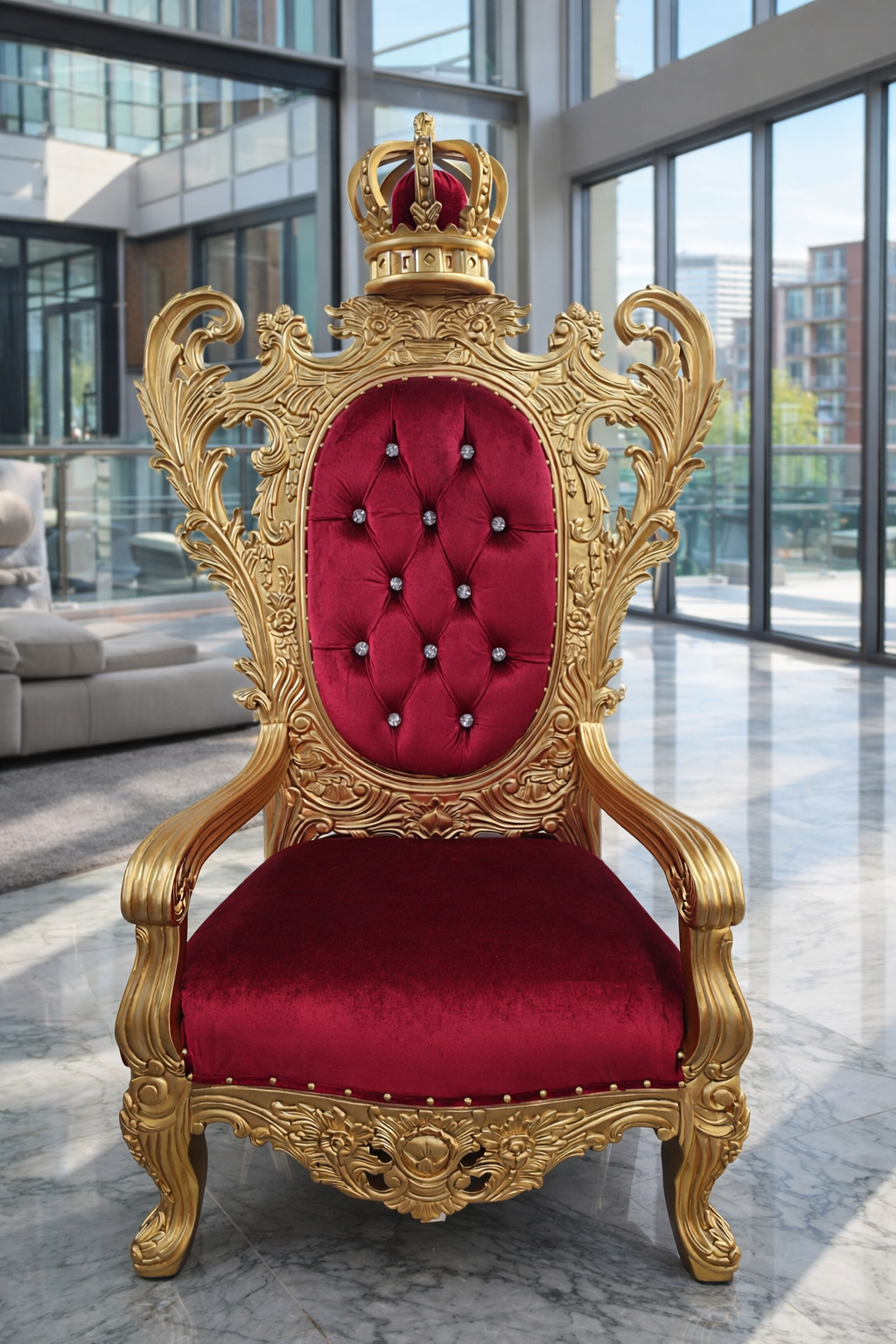 King Masaya Throne Chair