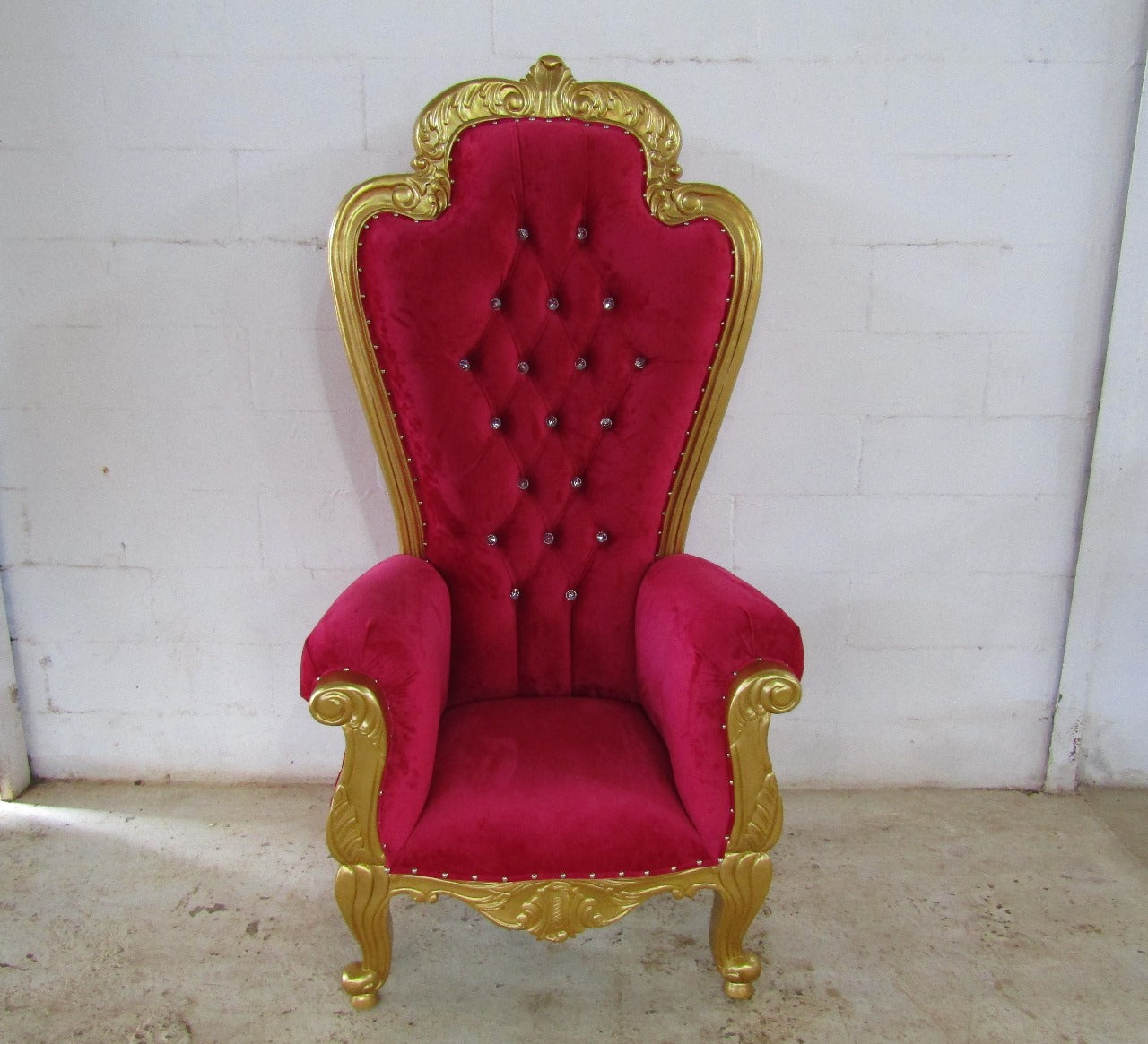Reina Royal Arm Throne Chair