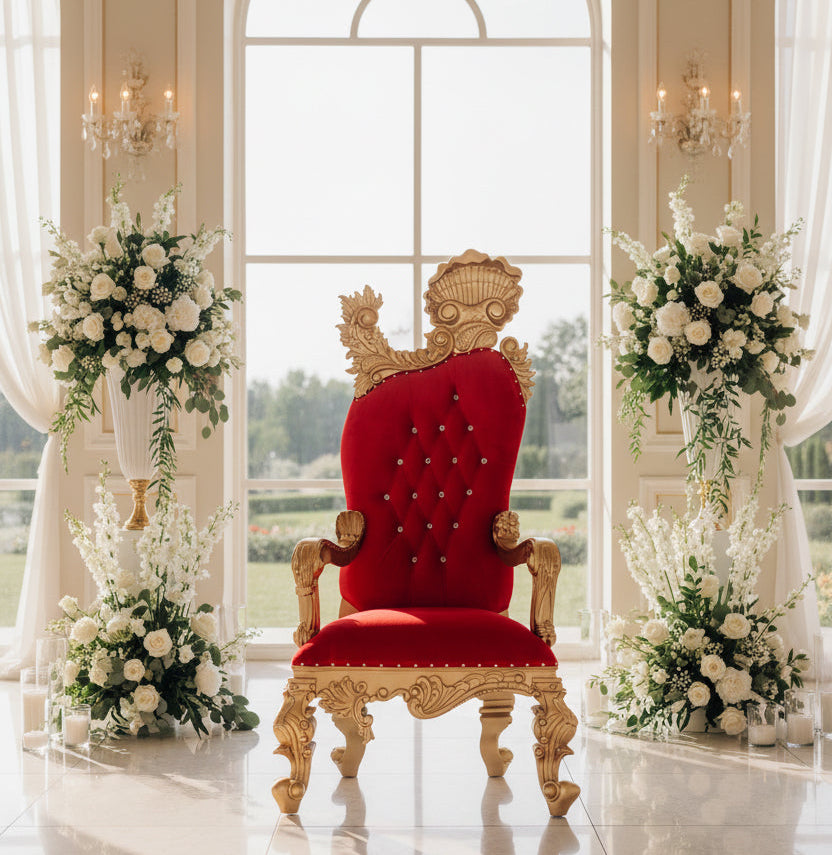 Leandra Royal Throne Chair