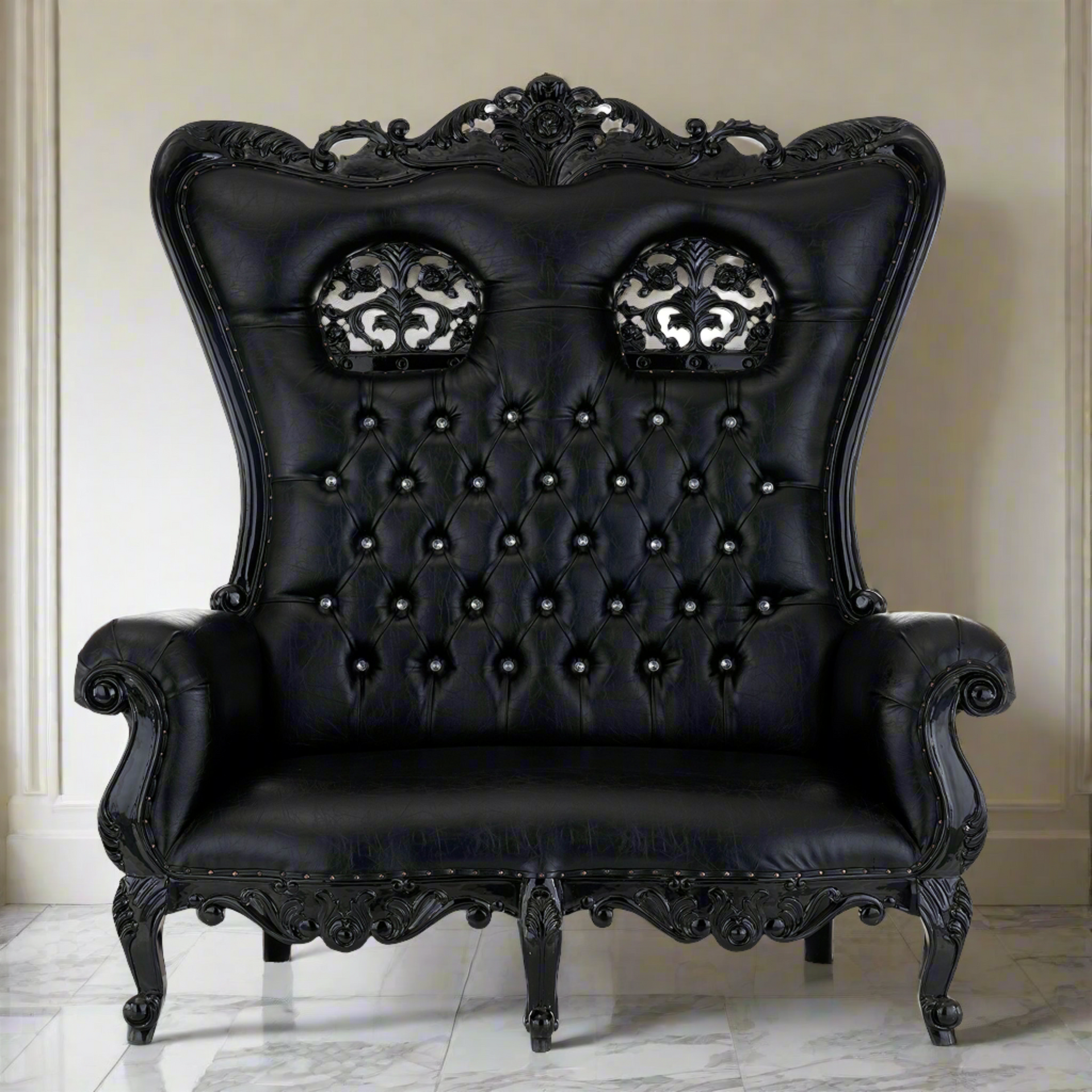 Crown Tiffany Love Seat – Throne Kingdom