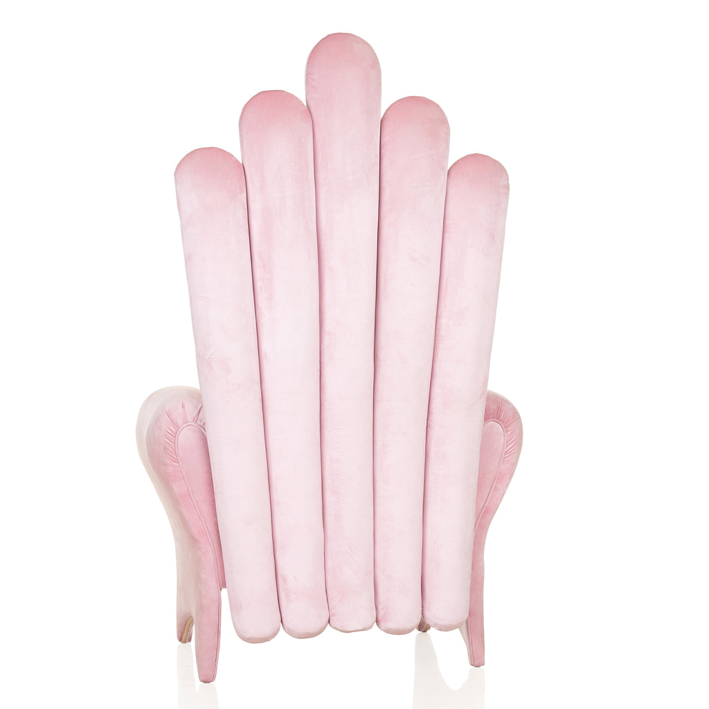"Royal Seychelles" Throne Chair - Light Pink
