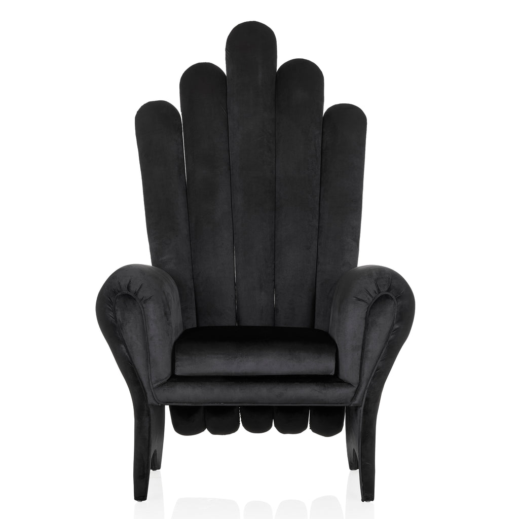 "Royal Seychelles" Throne Chair - Black