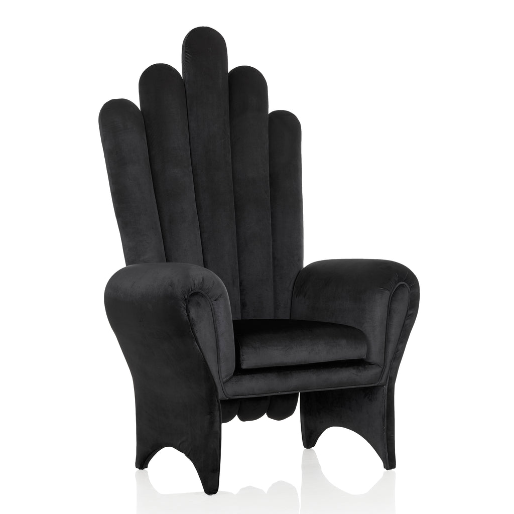 "Royal Seychelles" Throne Chair - Black