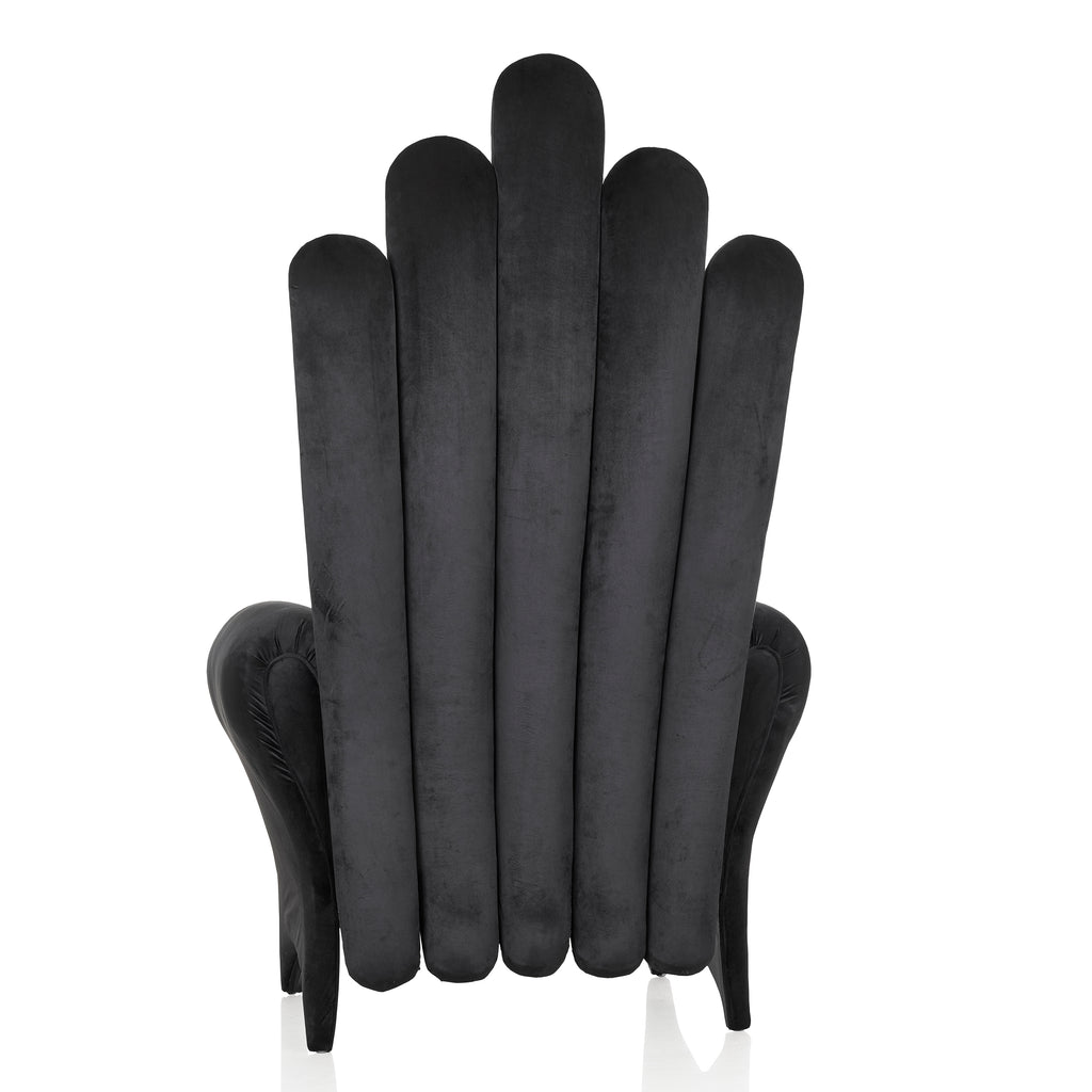 "Royal Seychelles" Throne Chair - Black