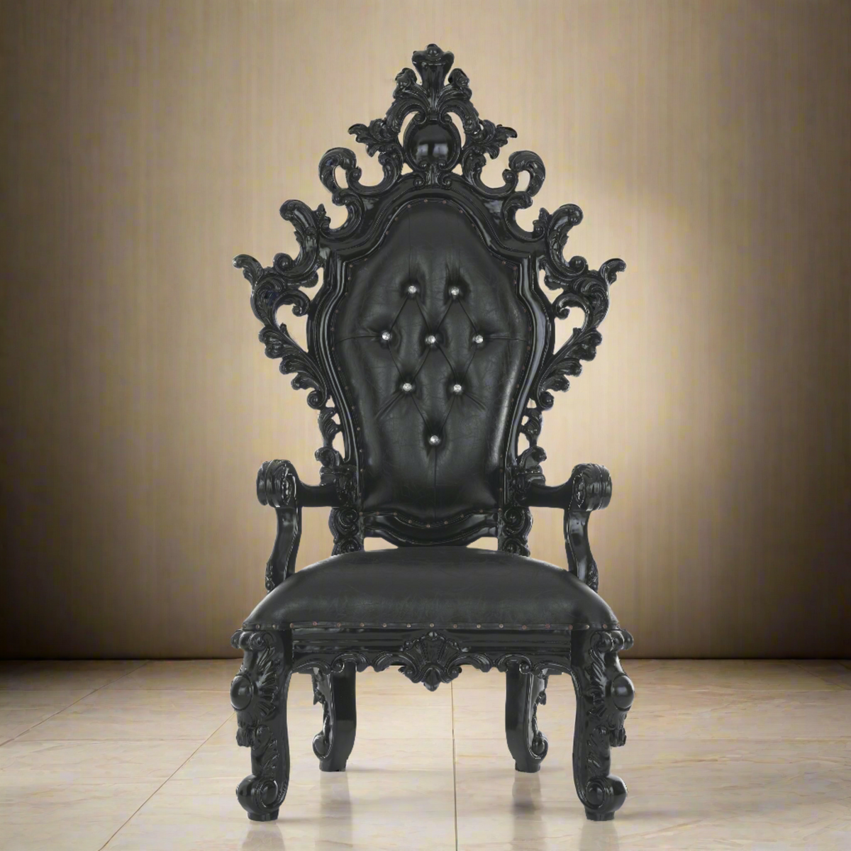 Throne Chair Rear View King Darius Royal Throne Chair – Throne Kingdom