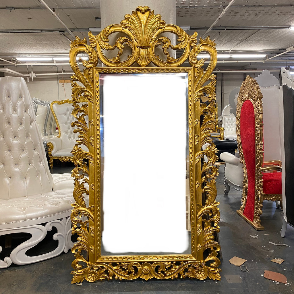 "The Royal Palettes"  Floor/Wall Mirror - Gold