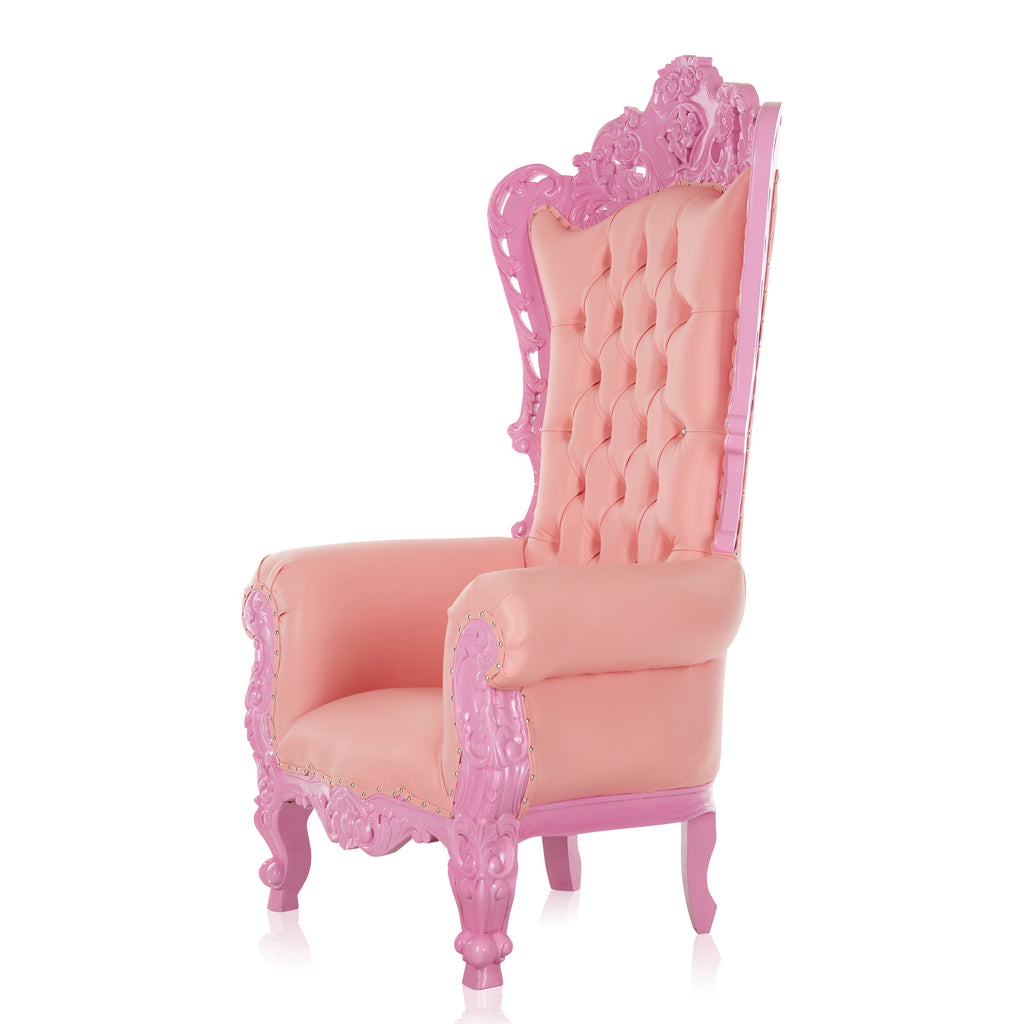 "Queen Venus" Throne Chair - Pink / Pink