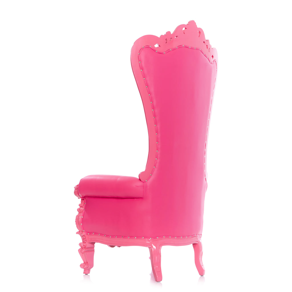 "Queen Tiffany"  Throne Chair - Hot Pink / Hot Pink - PRE ORDER