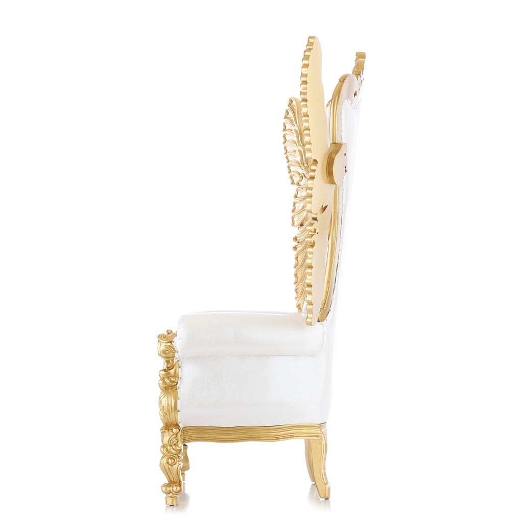 "Angelic Tiffany" Throne - White / Gold